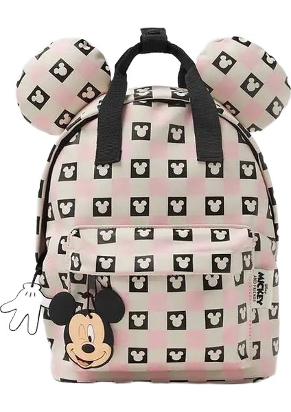"disney Mickey Mouse Çizgi Film Moda Sırt Çantası Kadın Minnie Tuval Okul Çantası Moda Büyük Kapasiteli Sırt Çantası Kızlar Mochila " (Yurt Dışından)