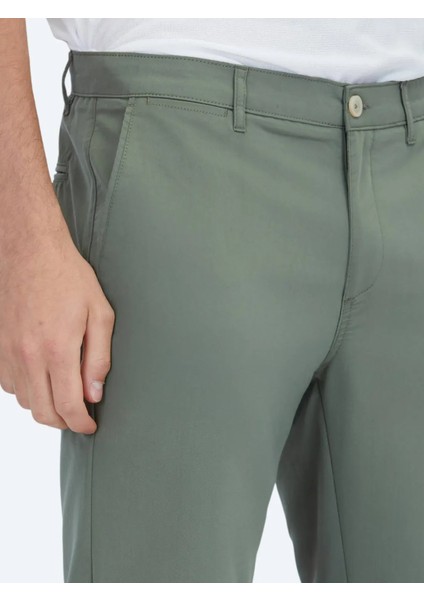 Haki Dokuma Casual Pantolon modelleri
