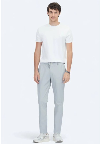 Taş Düz Dokuma Jogging Fit Casual Pantolon