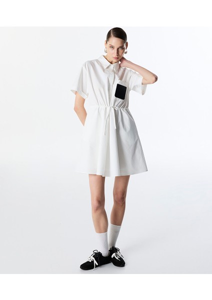 Patch'li Poplin Elbise TS1250002514018