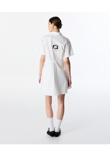 Patch'li Poplin Elbise TS1250002514018 fırsatları