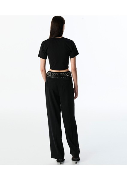 Çift Kemerli Pantolon TS1250003256001