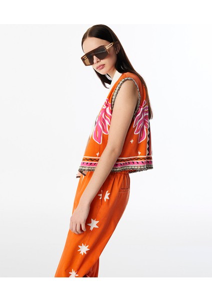 Püsküllü ve Görsel Baskılı Gömlek TS1250025260127 fiyatları