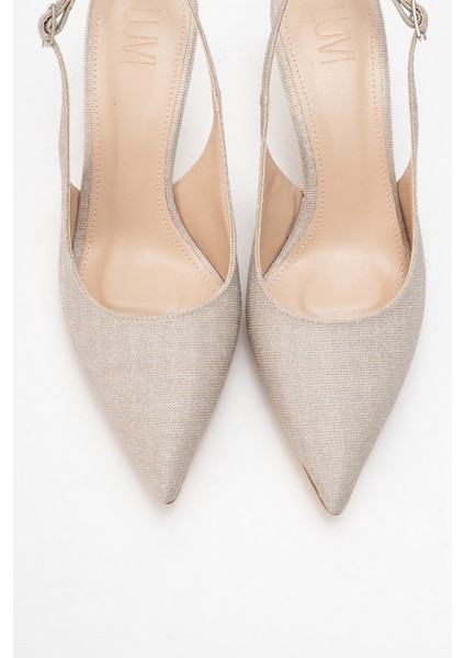 Caisa Altın Simli Kadın Topuklu Ayakkkabı fiyatları