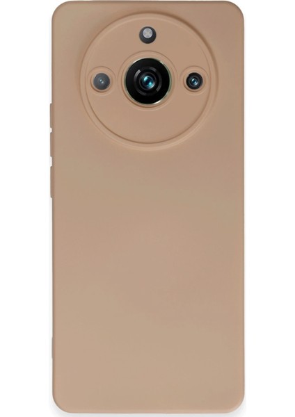 Realme 11 Pro Kılıf Nano Içi Kadife Silikon - Pudra Drstr