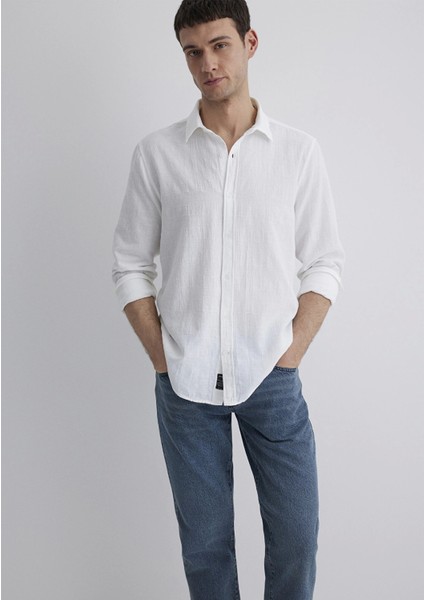 0211548-70057 Ekru Gömlek modelleri