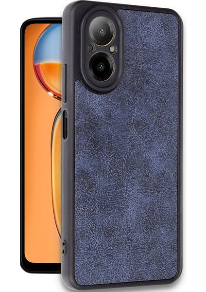 Realme 12 Lite Kılıf Aras Deri Kapak - Lacivert Drstr fiyatları