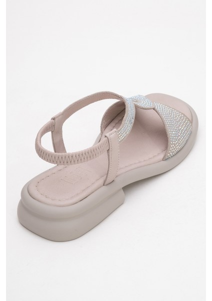 Aurora Taş Hakiki Deri Taşlı Kadın Sandalet indirimleri