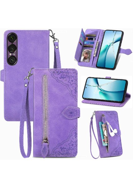 Sony Xperia 1 Vıı Iş Çok Renkli Flip Fermuar Tarzı Cüzdan Için Kılıf (Yurt Dışından) indirimleri