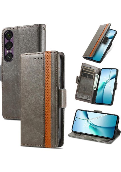 Sony Xperia 1 Vıı Iş Cüzdanı Çoklu Kart Yuvası Çok Renkli (Yurt Dışından)