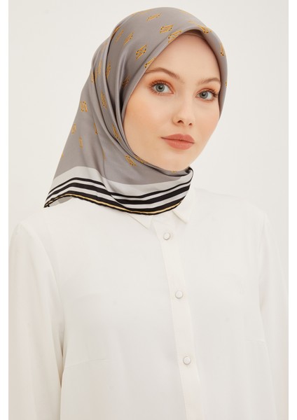 Nostalji Sura Ipek Eşarp 8959DS-03