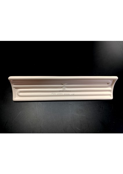 Infrared Seramik Isıtıcı Rezistans Konkav 245X60MM 500W 230V Beyaz Renk Fsc Model