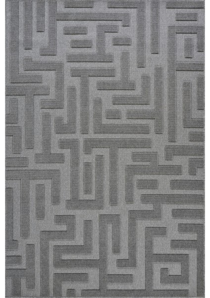 Iskandinav Roar Gray 80X300 cm Salon Mutfak Halısı Yolluk Salon Mutfak Halısı Yolluk Kilim