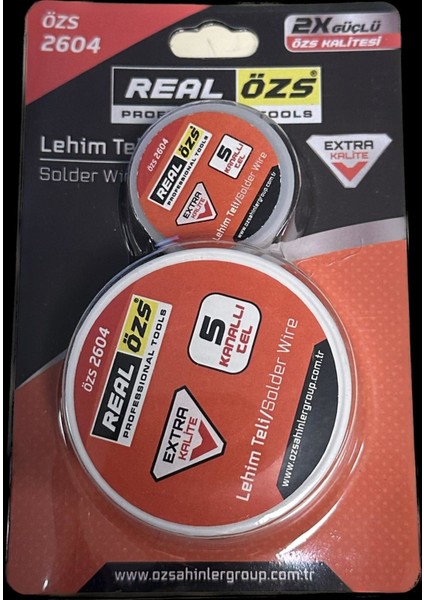 Lehim Teli + Pasta 2'li Set Realözs 2604 fiyatları