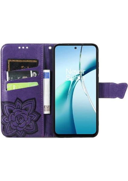 Oppo Find X8 Ultra Kanat Cüzdan Çok Renkli Kelebek Için Flip Case (Yurt Dışından)