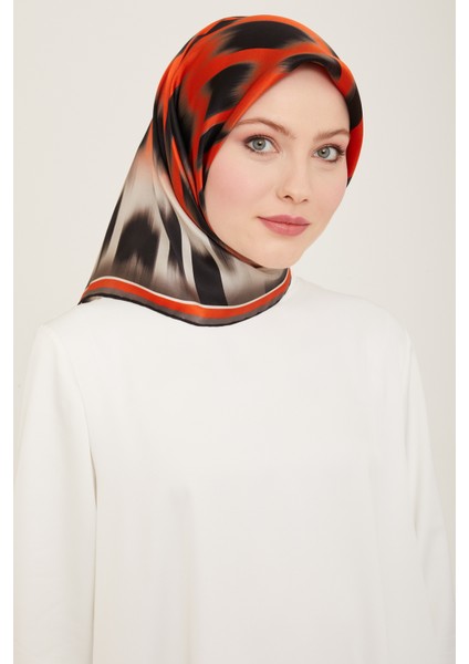 Nostalji Serisi Twill Ipek Eşarp 9155D-03