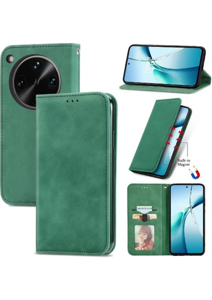 Oppo Find X8 Ultra Darbeye Dayanıklı Basit Iş Cüzdan Kılıf Için Flip Case (Yurt Dışından)