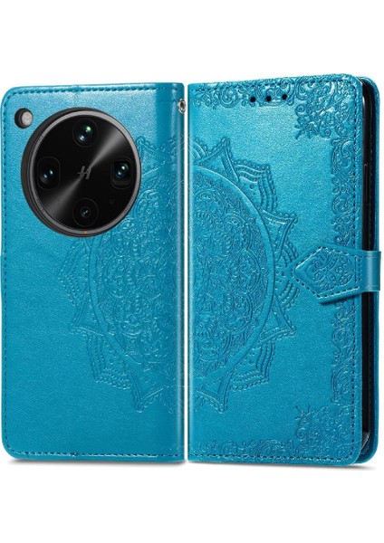 Oppo Find X8 Ultra Deri Kılıf Darbeye Basit Iş Için Flip Case (Yurt Dışından)