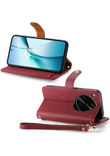 Oppo Find X8 Ultra Fermuar Kordon Cüzdan Aşk Deri Kılıf Için Kılıf (Yurt Dışından) fiyatları