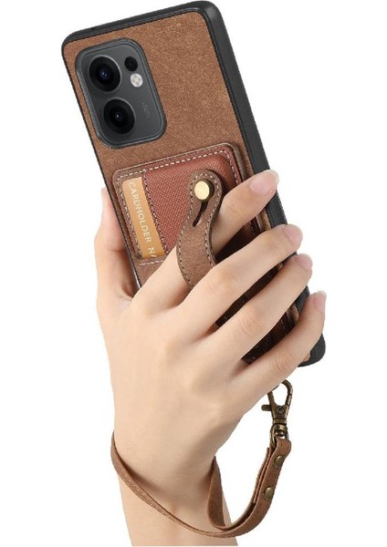 Oppo Reno 13F Darbeye Dayanıklı Bileklik Kayış Cüzdan Için Kılıf (Yurt Dışından) fiyatları