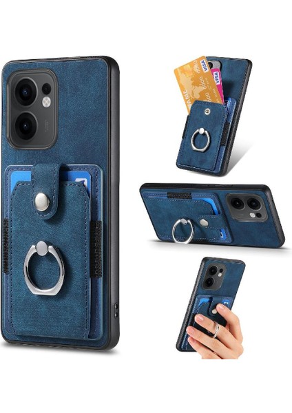 Oppo Reno 13F Crad Yuvası Standı Manyetik Araç Montaj Halkası Tutucu Için Kılıf (Yurt Dışından)