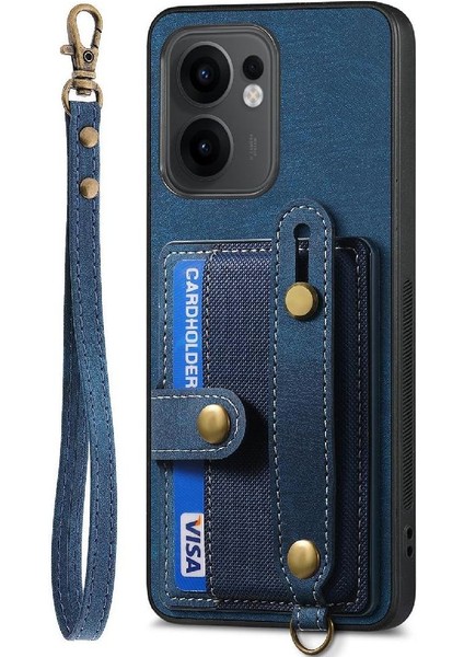 Oppo Reno 13F Darbeye Dayanıklı Bileklik Kayış Cüzdan Için Kılıf (Yurt Dışından) fiyatları