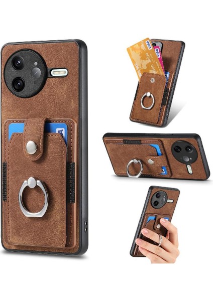 Xiaomi Poco F7 Ultra Manyetik Araç Montaj Standı Halka Tutucu Crad (Yurt Dışından)