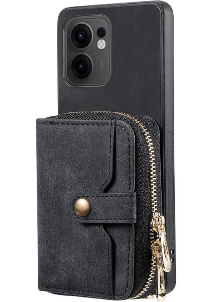 Oppo Reno 13F Fermuar Kapatma Ayarlanabilir Kordon 7 Kart Yuvaları Için Kılıf (Yurt Dışından) modelleri