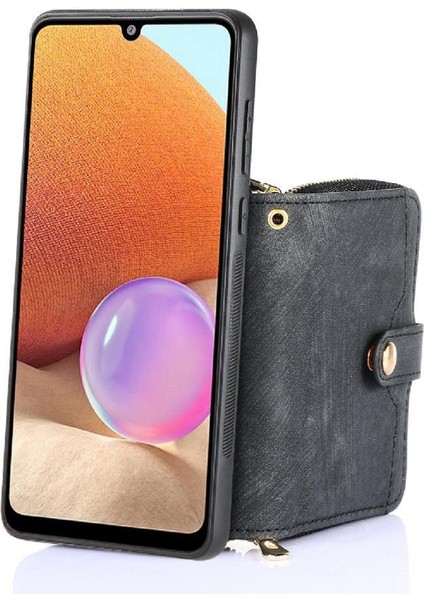 Oppo Reno 13F Fermuar Kapatma Ayarlanabilir Kordon 7 Kart Yuvaları Için Kılıf (Yurt Dışından) fırsatları