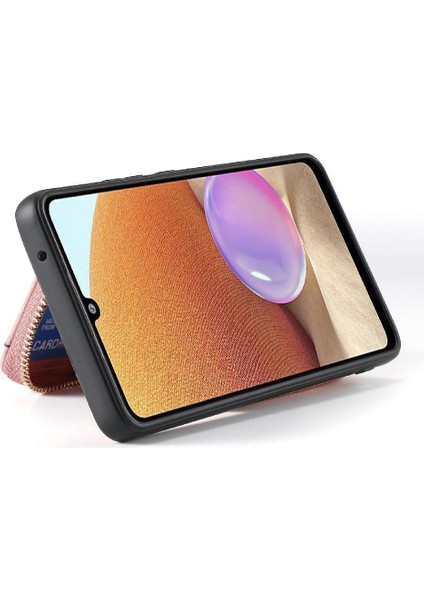 Oppo Reno 13F Fermuar Kapatma Ayarlanabilir Kordon 7 Kart Yuvaları Için Kılıf (Yurt Dışından) fiyatları