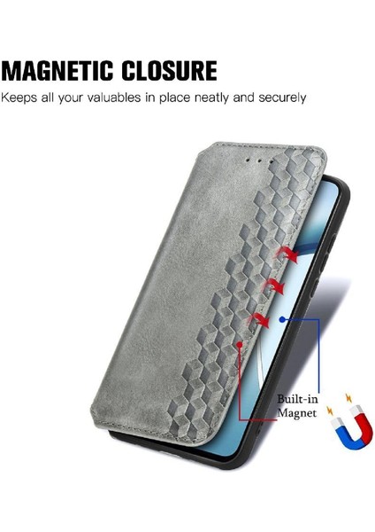 Vivo Y04 Cüzdan Fonksiyonu Için Flip Case Kapak Zarif Iş Durum (Yurt Dışından) modelleri