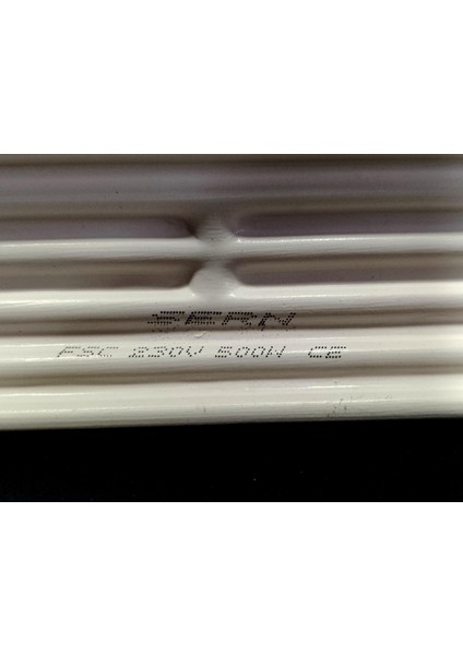 Infrared Seramik Isıtıcı Rezistans Konkav 245X60MM 500W 230V Beyaz Renk Fsc Model fırsatları