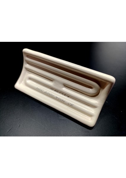 Infrared Seramik Isıtıcı Rezistans Konkav 122X60MM 400W 230V Beyaz Renk Hsc Model fiyatları