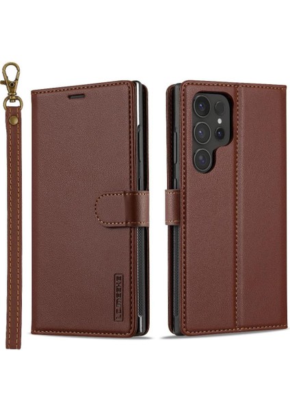 Samsung Galaxy S24 Için Flip Case Ultra Kickstand Pu Deri Cüzdan Kılıf 2 (Yurt Dışından)