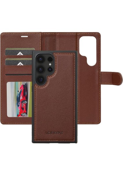 Samsung Galaxy S24 Için Flip Case Ultra Kickstand Pu Deri Cüzdan Kılıf 2 (Yurt Dışından) fiyatları