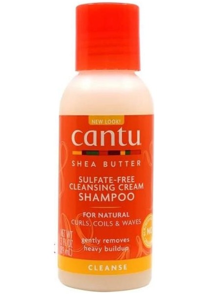 Kıvrıcık ve Dalgalı Saçlar Sülfat İçermeyen Temizleyici Krem Şampuan Seyahat Boy 89 ml