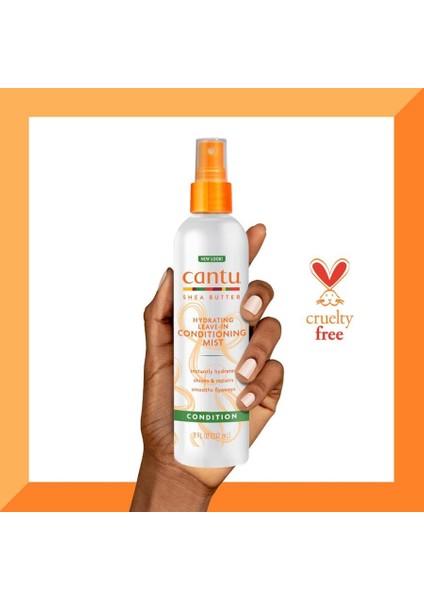 Shea Yağı Saçlar İçin Nemlendirici ve Durulanmayan Saç Spreyi 237 ml modelleri