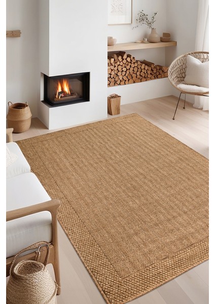 Rusticana 3107 Naturel Jüt Halı Modern Örme Kilim RUSTICANA_3107