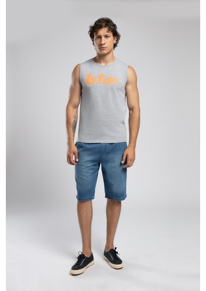 Summer Erkek %100 Pamuk O Yaka Atlet