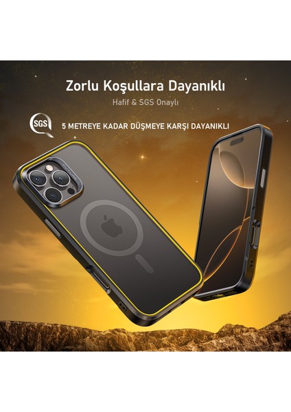 Aohı The Future Iphone 16 Pro Max Kılıfı, Magsafe Uyumlu Telefon Kılıfı