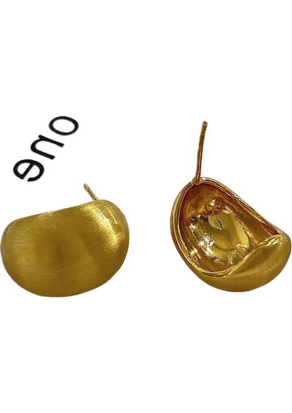 Niş Tasarım Metal Saplama Küpeler Moda Vintage Basit Moda Küpeler (Yurt Dışından)