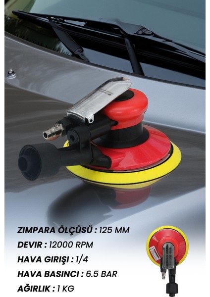 Havalı Ortbital Zımpara GPZ01
