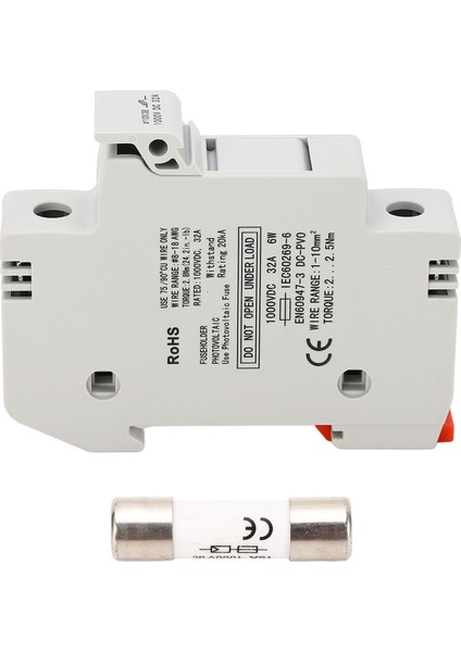 Sigorta Devre Kesici 1p 32A 1000V Dc Anahtarı 10X38MM 15A Pv Sigorta ile Koruma Için (Yurt Dışından) fiyatları