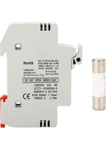 Sigorta Devre Kesici 1p 32A 1000V Dc Anahtarı 10X38MM 15A Pv Sigorta ile Koruma Için (Yurt Dışından) indirimleri