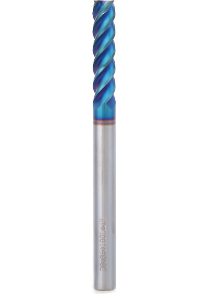 HRC65° Nano Kaplamalı Freze Kesici 4 Kanallı Düz Cnc Uç Freze 8mm Bıçak Çapı (8X35X8DX100L) (Yurt Dışından)