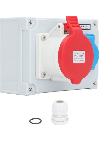 Cee Duvar Prizi IP44 Su Geçirmez Ac 250V 16A Avrupa Stili ve 32A 5 Pinli Cee Kombinasyon Prizi Ac 220‑380V 240‑415V (Yurt Dışından) fiyatları
