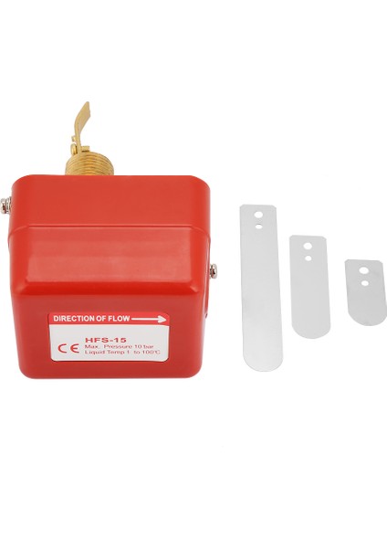Hfs-15 1/2" 6-380V Kürek Hedef Akış Kontrol Cihazı Su Akış Anahtarı (Yurt Dışından)