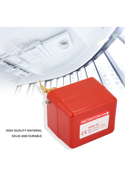 Hfs-15 1/2" 6-380V Kürek Hedef Akış Kontrol Cihazı Su Akış Anahtarı (Yurt Dışından) fiyatları