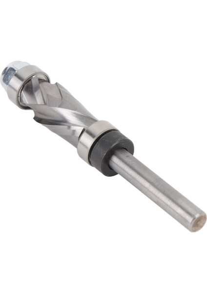 Compressiom Flush Trim Bit 1/4 Shank Çift Spiral Ağaç Işleme Freze Ucu Üst ve Alt Yatak 1 Inç Uzunluk 1/2 Çap (Yurt Dışından)