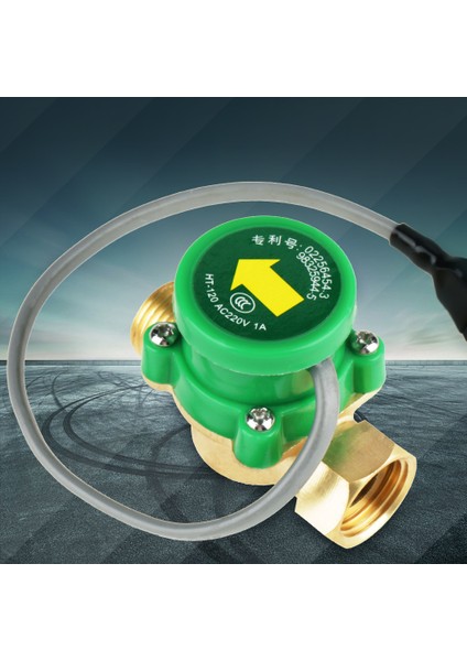 Adet HT-120 AC220V 0.5A G1/2"-1/2" Dişli Su Pompası Akış Sensörü Anahtarı (Yurt Dışından)